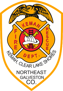 Kemah Volunteer Fire Department Badge